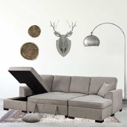 The Hannah Sectional Sleeper by American Home Line